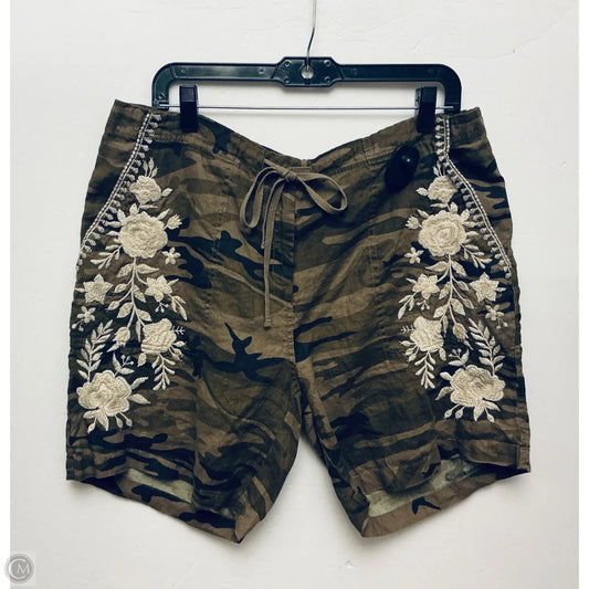 Shorts By Jw In Camouflage Print, Size: L