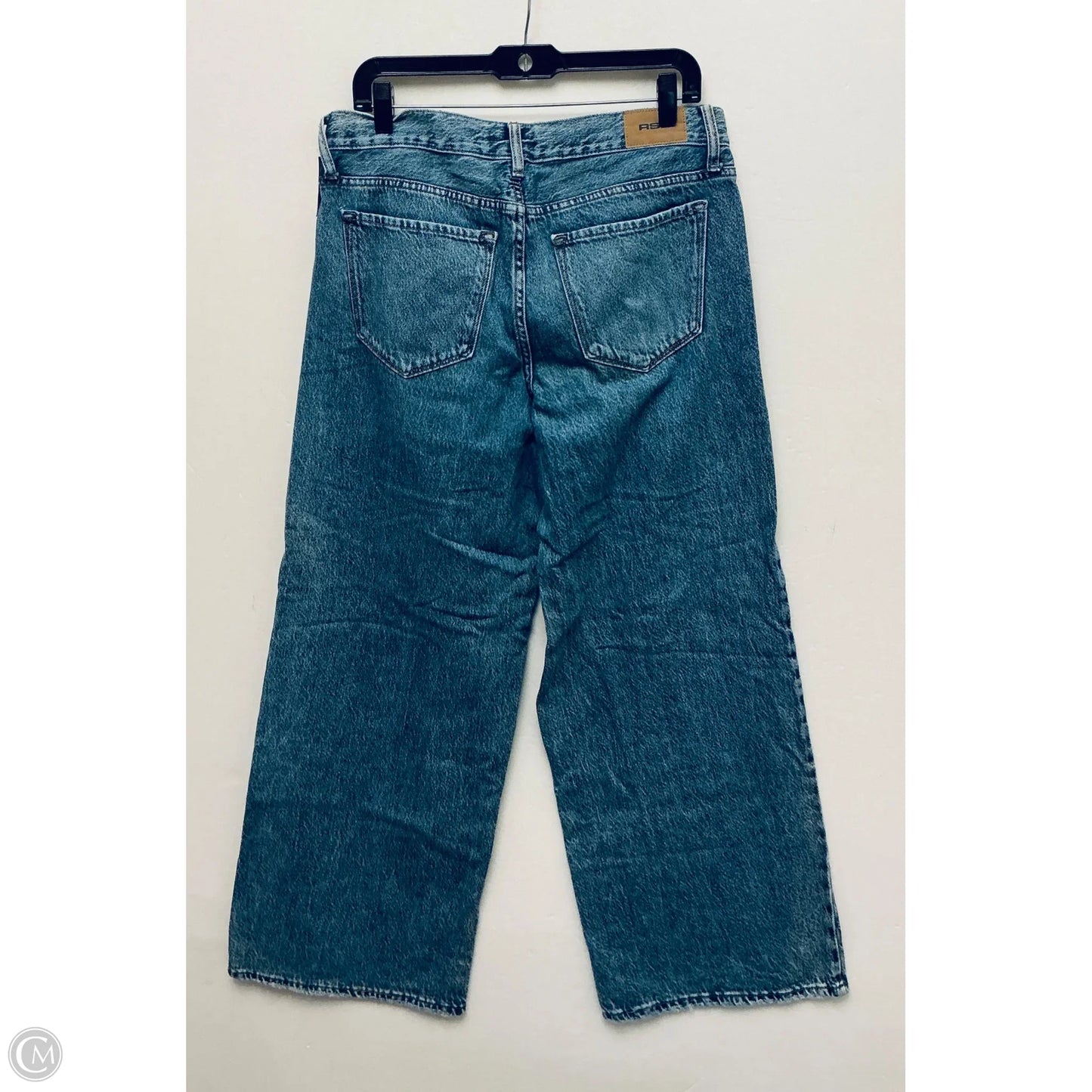 Jeans Wide Leg By Clothes Mentor In Blue, Size: 8