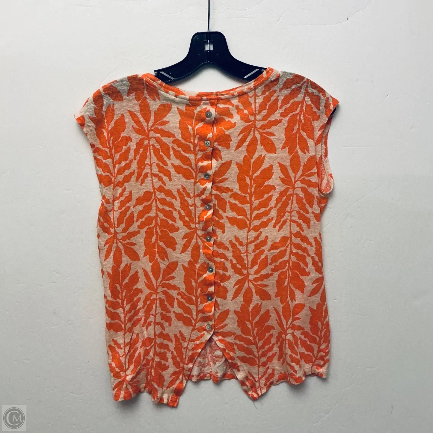 Top Short Sleeve By Rachel Zoe In Coral, Size: S
