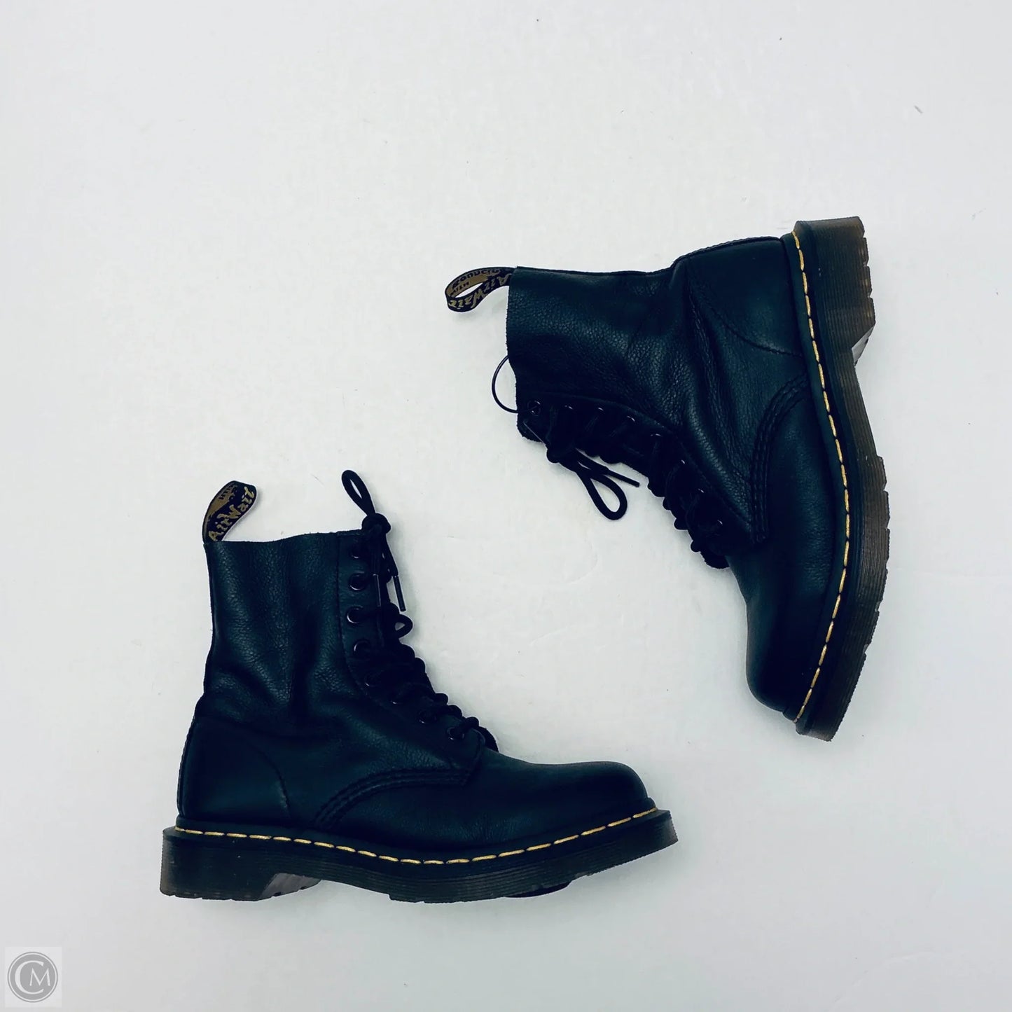 Boots Ankle Flats By Dr Martens In Black, Size: 7
