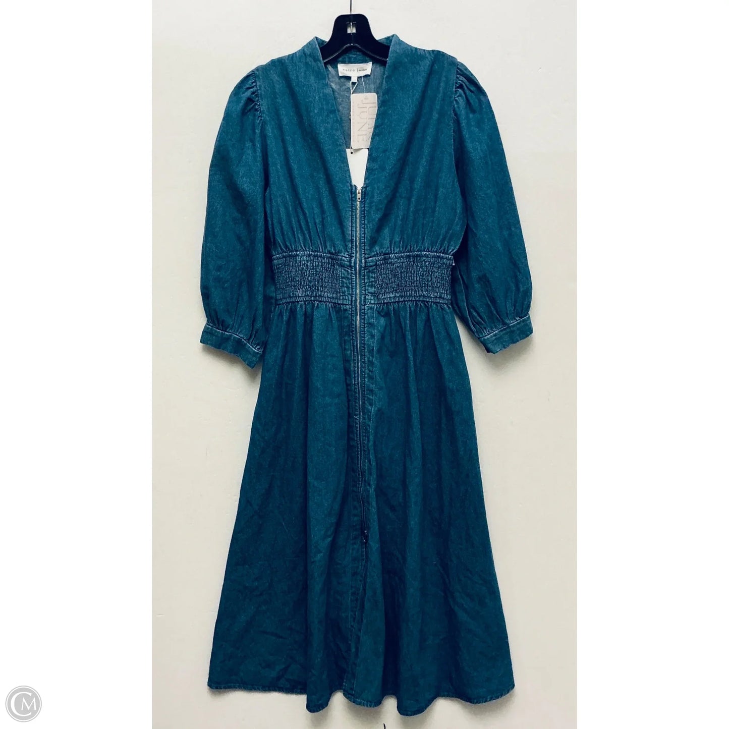 Dress Casual Maxi By Entro In Blue Denim, Size: M