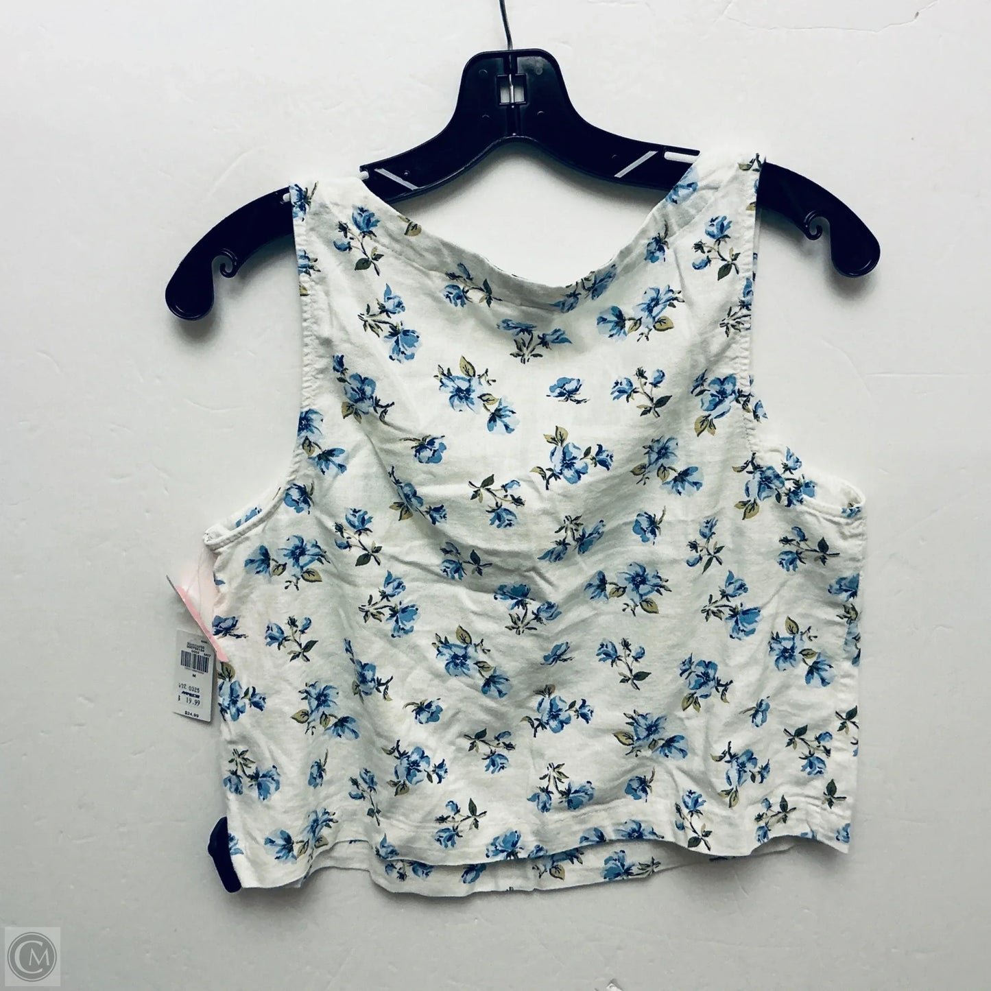 Top Sleeveless By Old Navy In White, Size: M