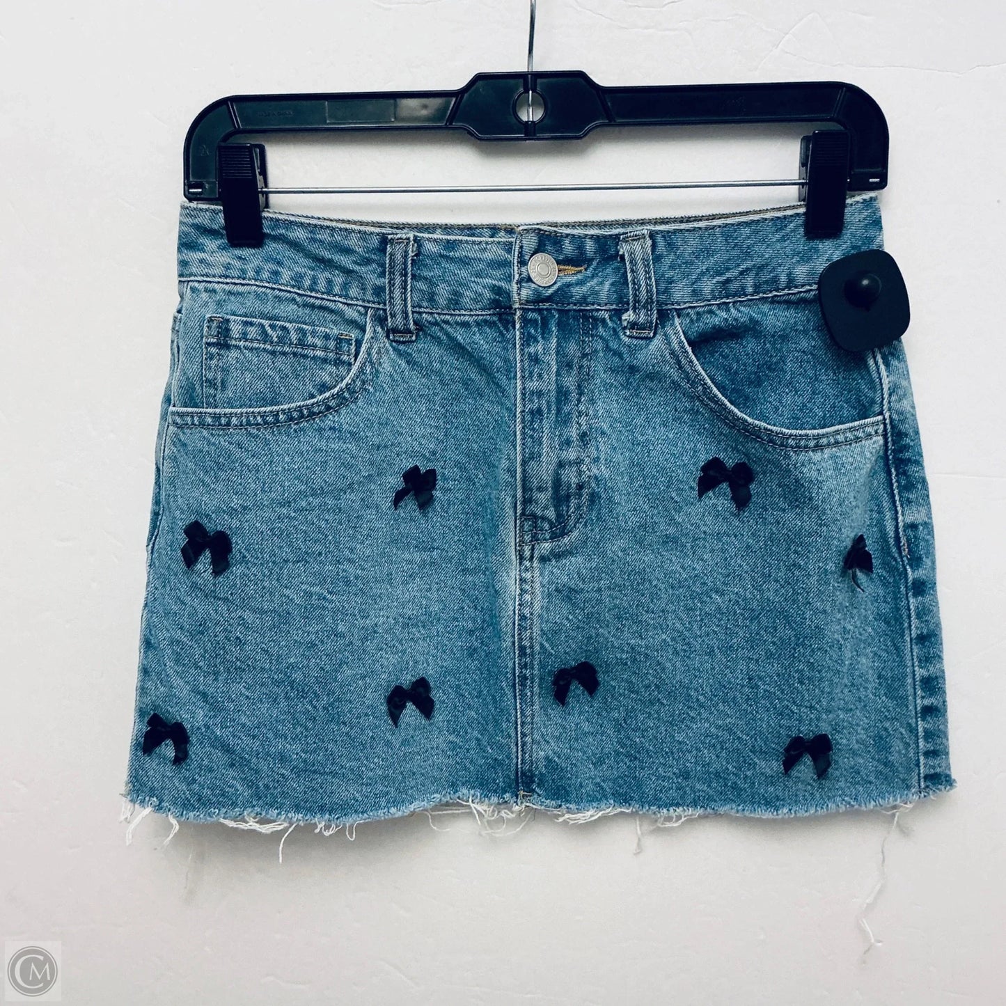 Skirt Mini & Short By Forever 21 In Blue, Size: S