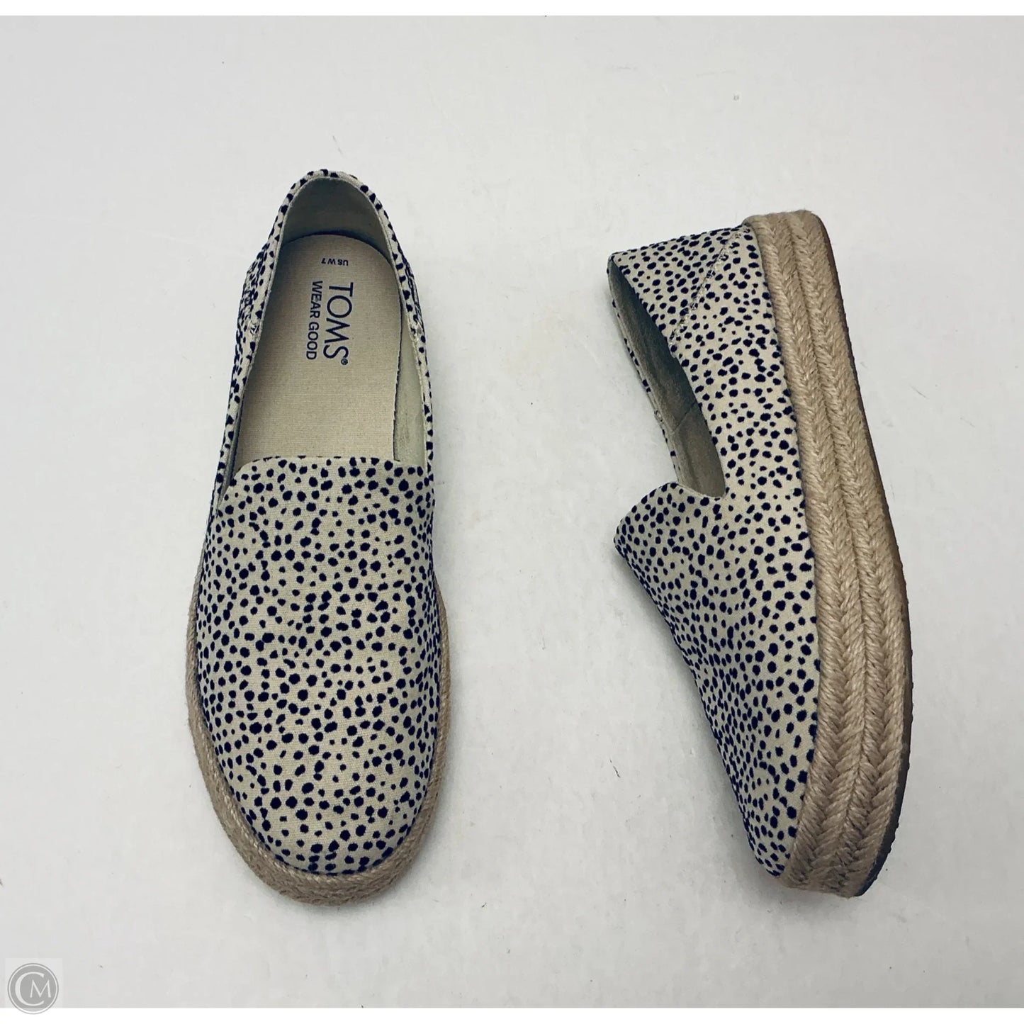 Shoes Flats By Toms In Tan, Size: 7