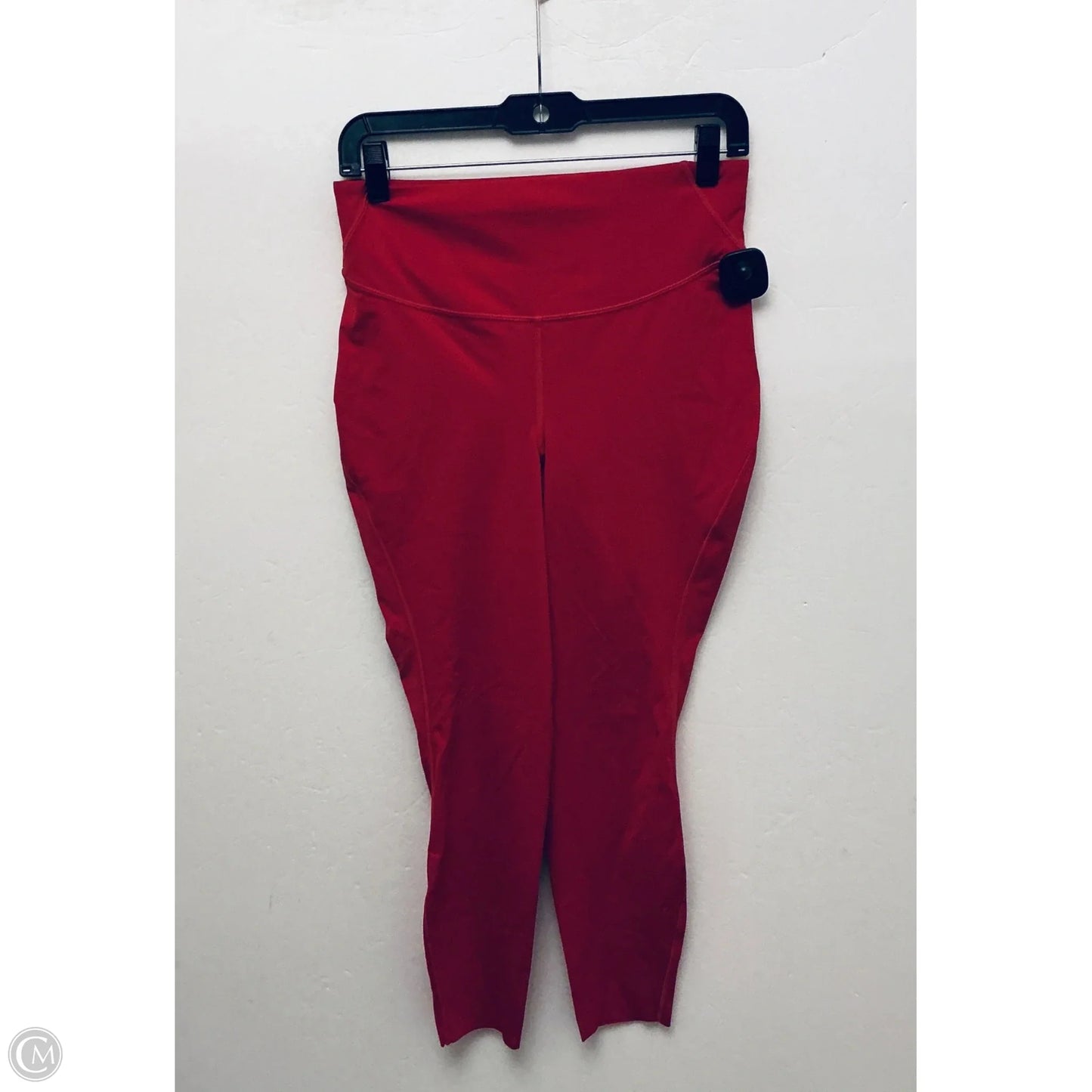 Athletic Leggings By Lululemon In Red, Size: 10
