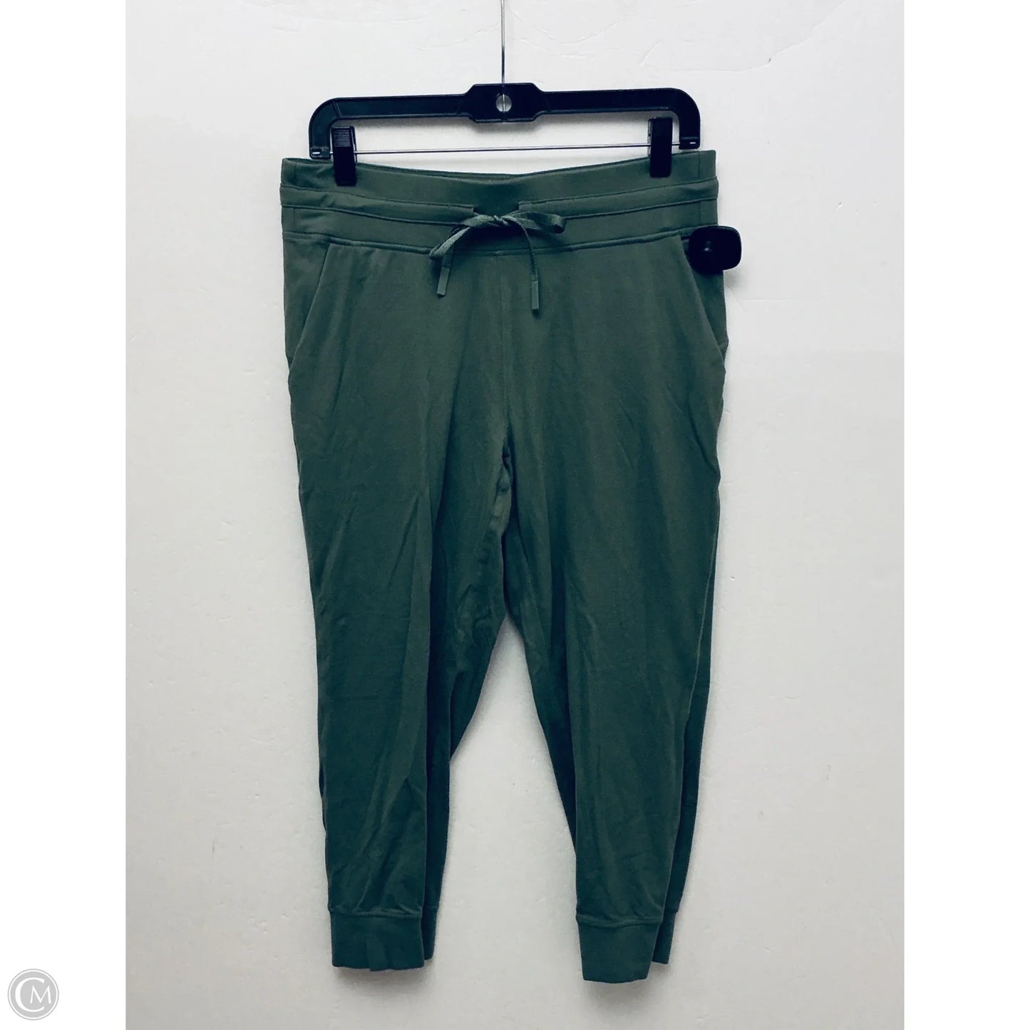 Athletic Pants By Lululemon In Green, Size: 10