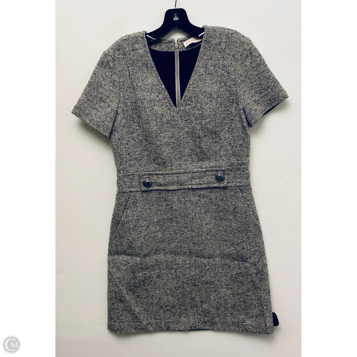 Dress Designer By Tory Burch In Grey, Size: 6