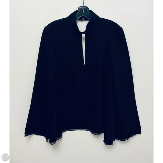 Top Long Sleeve By Cinc A Sept In Black, Size: M