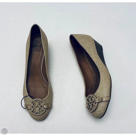 Shoes Designer By Tory Burch In Tan, Size: 9