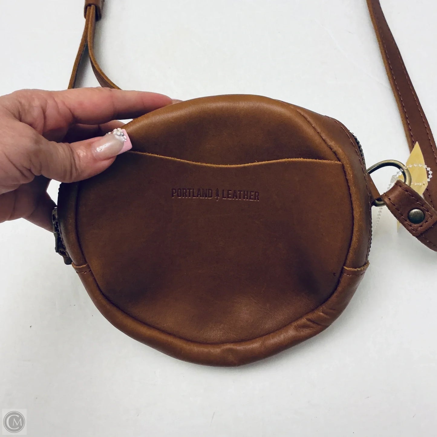 Crossbody Leather By Portland Leather, Size: Small