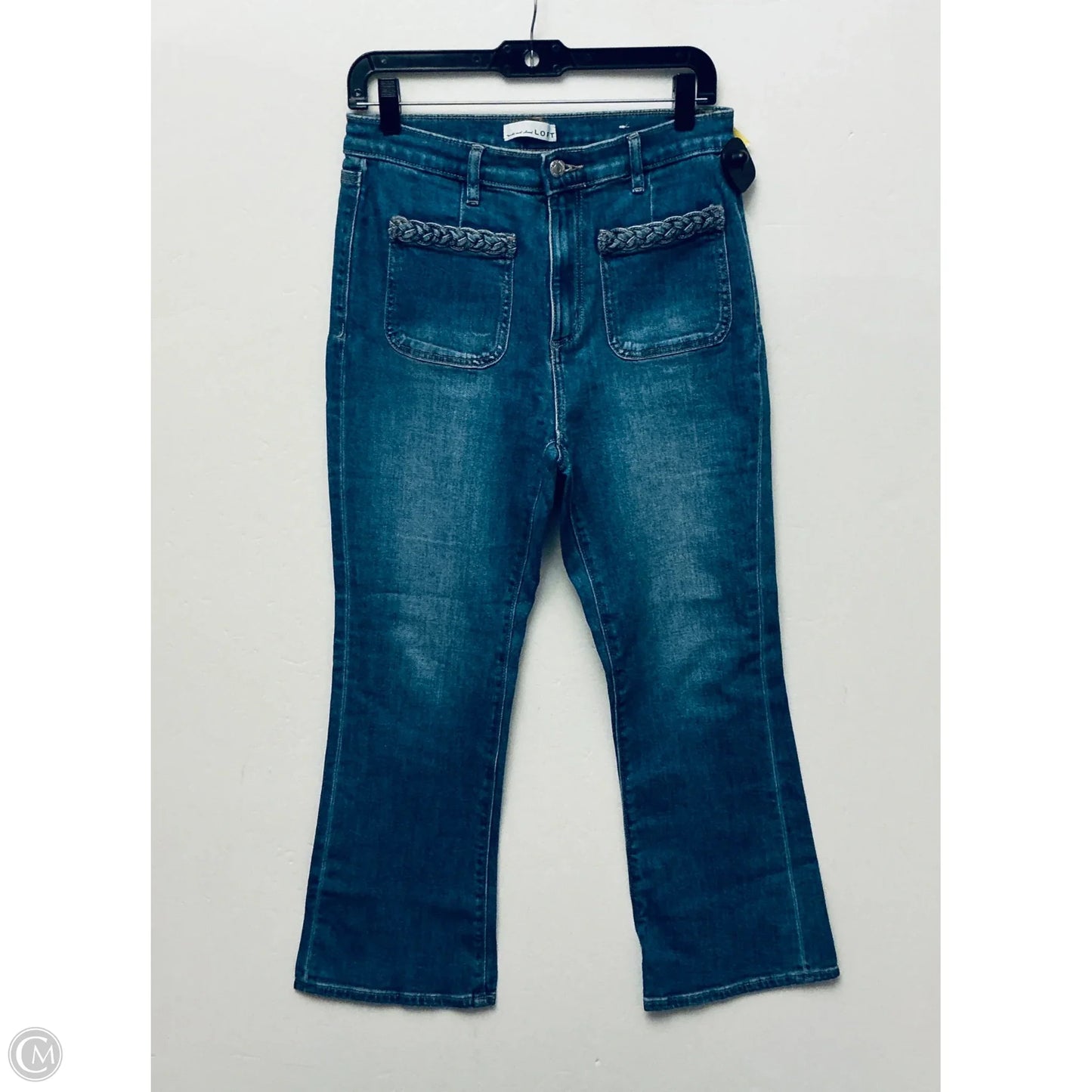 Jeans Straight By Loft In Blue, Size: 6