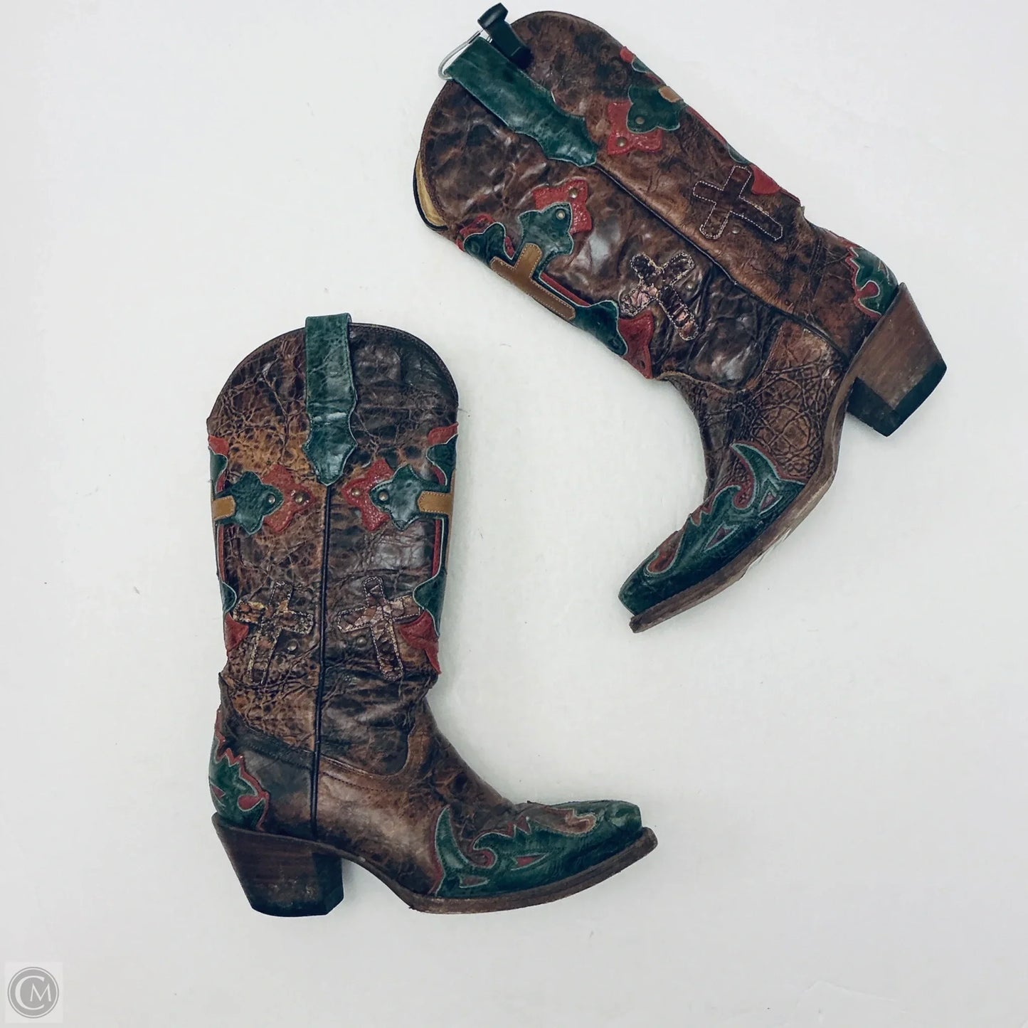 Boots Western By Corral In Brown, Size: 6