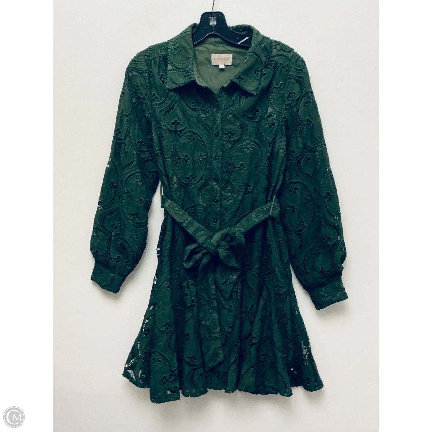 Dress Casual Short By Ciebon In Green, Size: S