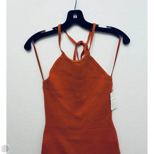 Dress Casual Short By Abercrombie And Fitch In Orange, Size: S