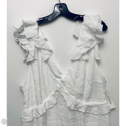 Dress Casual Short By Francesca's In White, Size: 3x