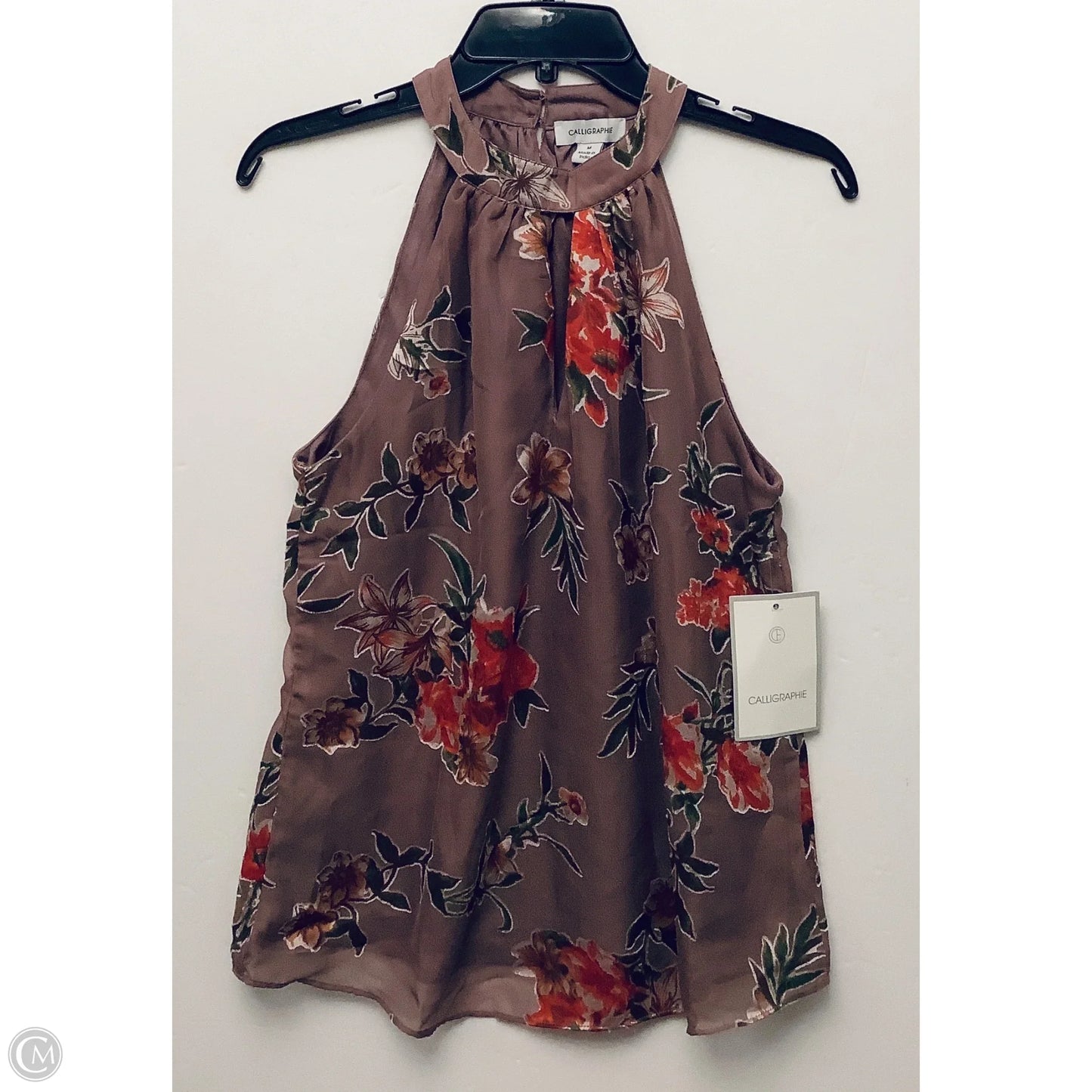 Top Sleeveless By Clothes Mentor In Mauve, Size: M