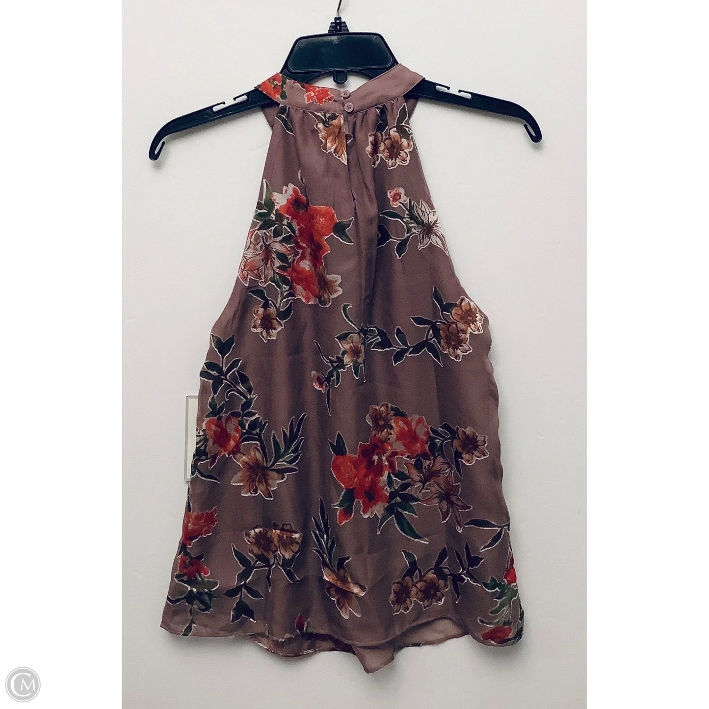Top Sleeveless By Clothes Mentor In Mauve, Size: M
