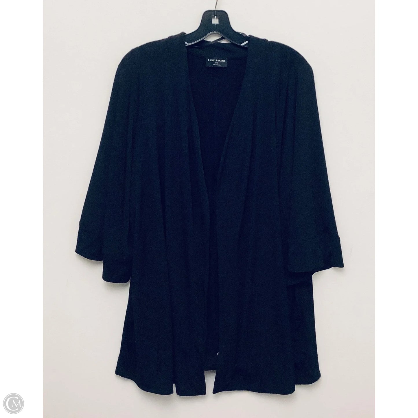 Sweater Cardigan By Lane Bryant In Black, Size: 1x