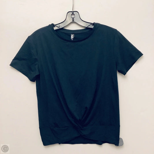 Top Short Sleeve Basic By Lukka In Navy Size: S