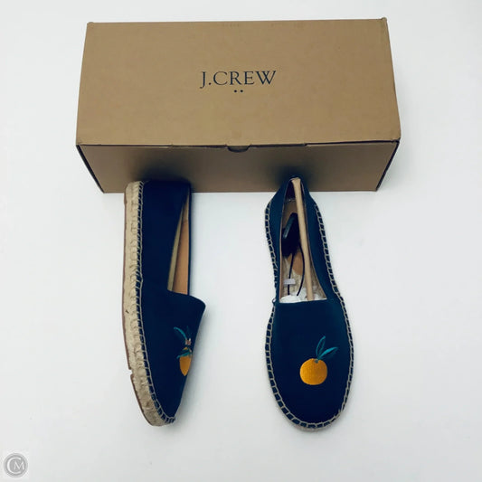 Shoes Flats By J. Crew In Navy, Size: 7