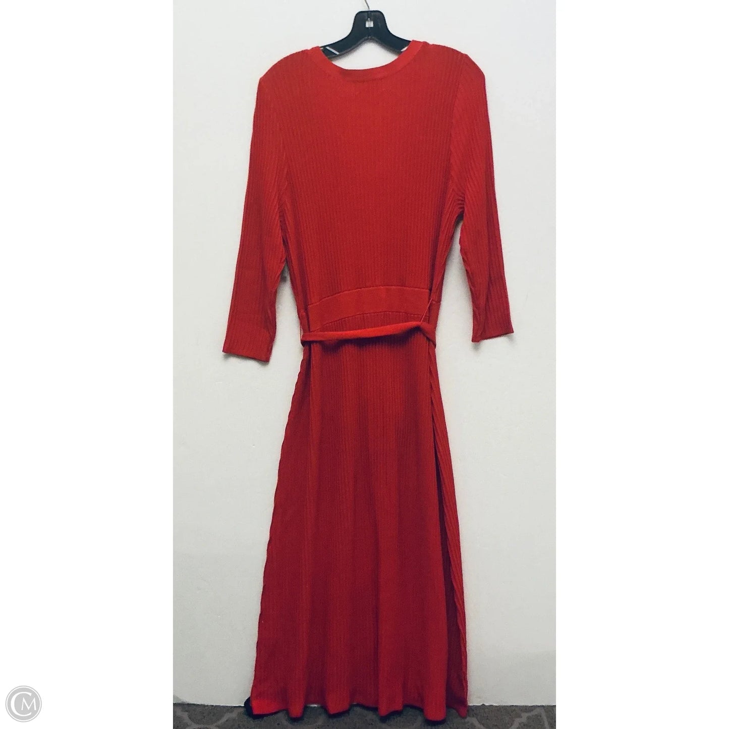 Dress Casual Maxi By Lane Bryant In Orange, Size: Xl