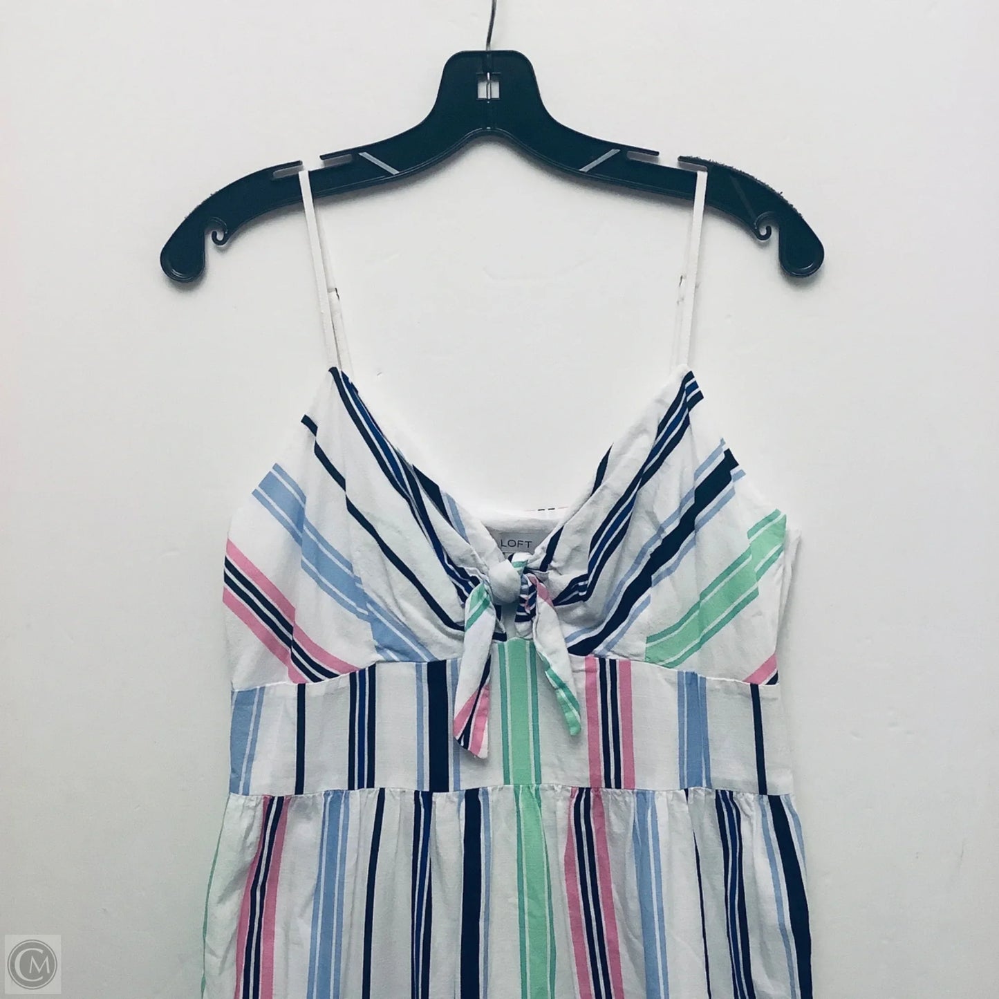 Dress Casual Maxi By Loft In Striped Pattern, Size: M