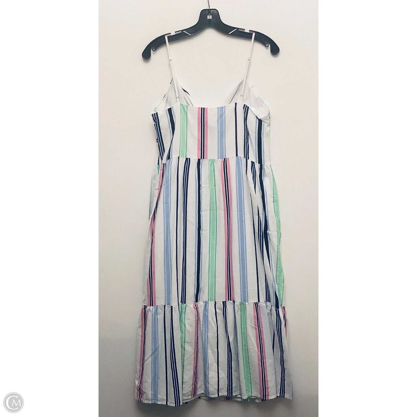 Dress Casual Maxi By Loft In Striped Pattern, Size: M