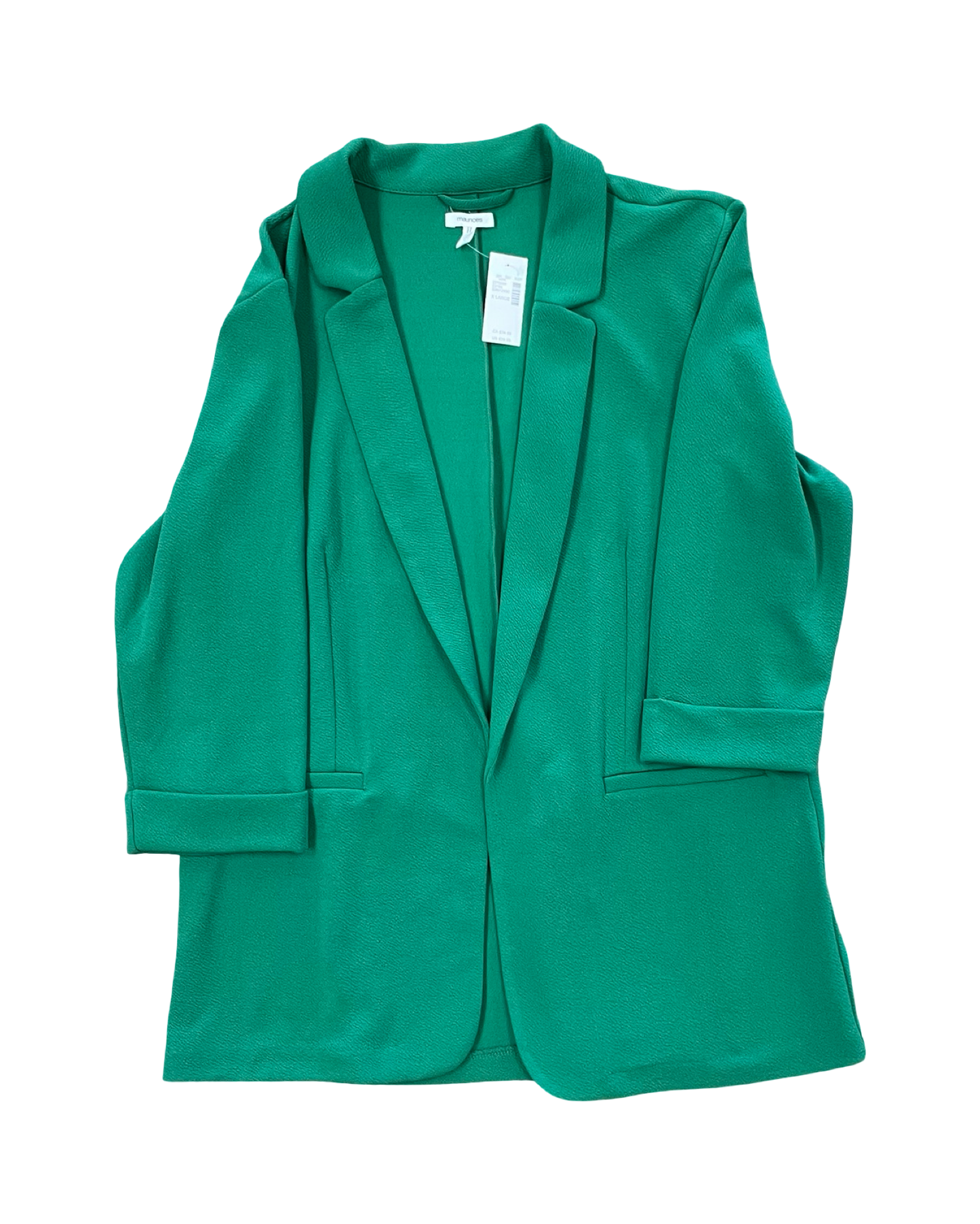 Blazer By Maurices In Green, Size:Xl