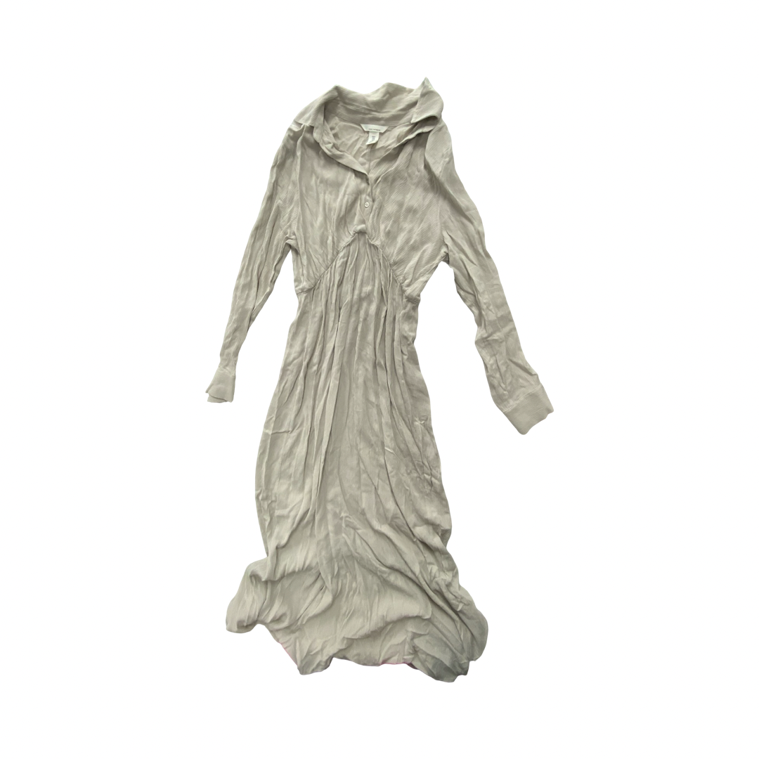 Mat Dress By H&M Mama In Beige, Size:M