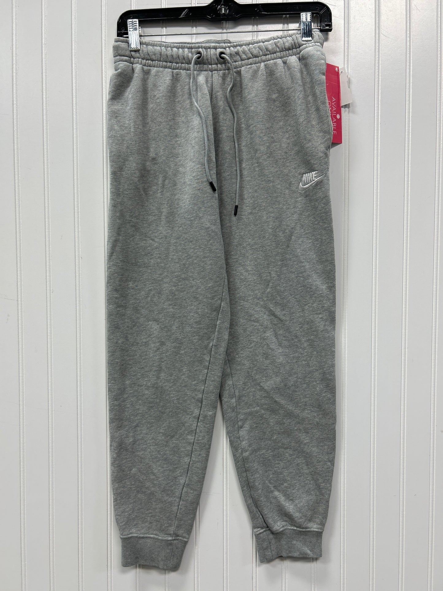 Athletic Pants By Nike Apparel In Grey, Size:S