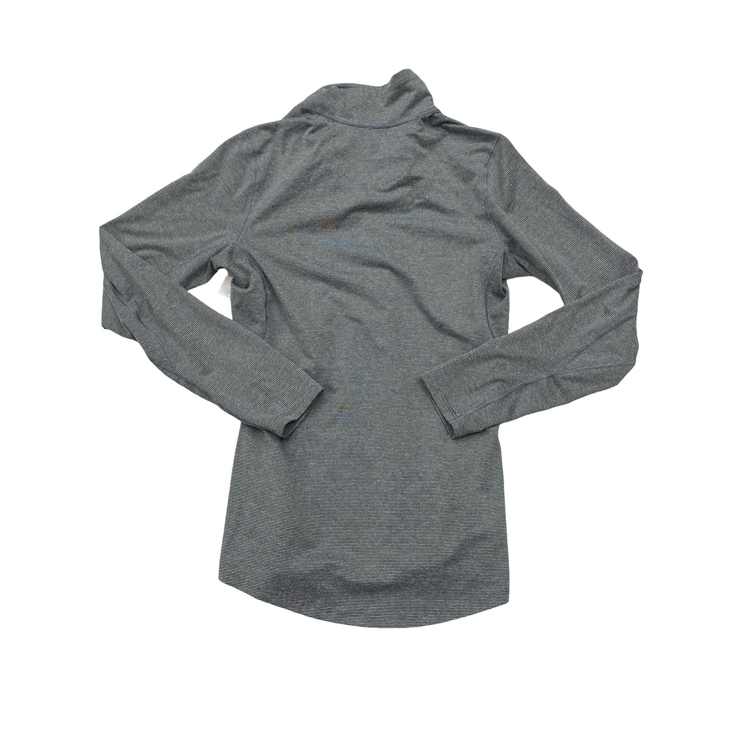 Athletic Top Ls Collar By Rei In Grey, Size:S