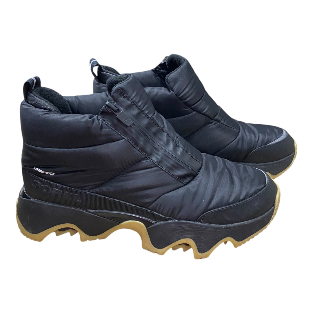 Boots Designer By Sorel In Black, Size:10