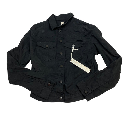 Jacket Denim By Tinsel Town In Black, Size:Xl