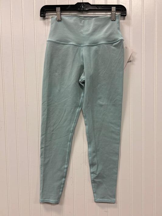 Athletic Leggings By Alo In Blue, Size:S
