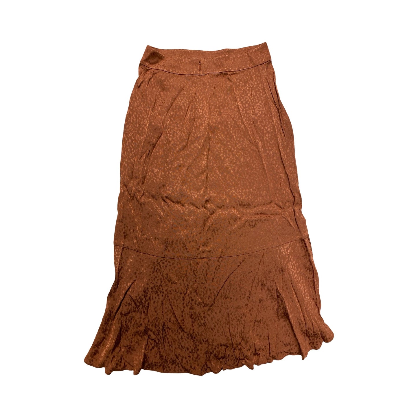 Skirt Midi By Madewell In Brown, Size:2