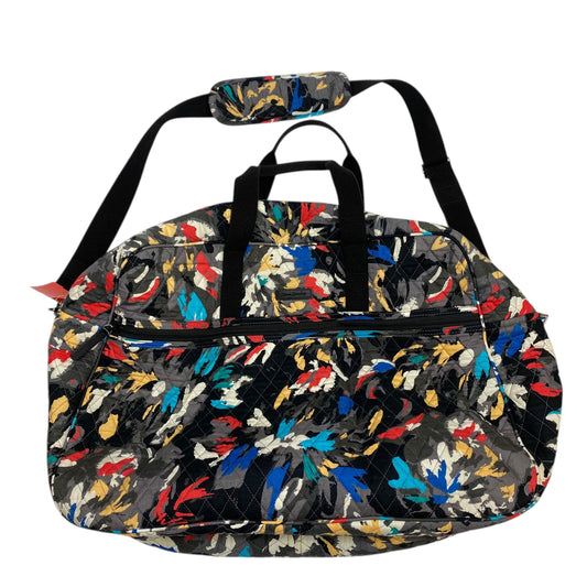 Duffle And Weekender By Vera Bradley In Black & Blue, Size:Large