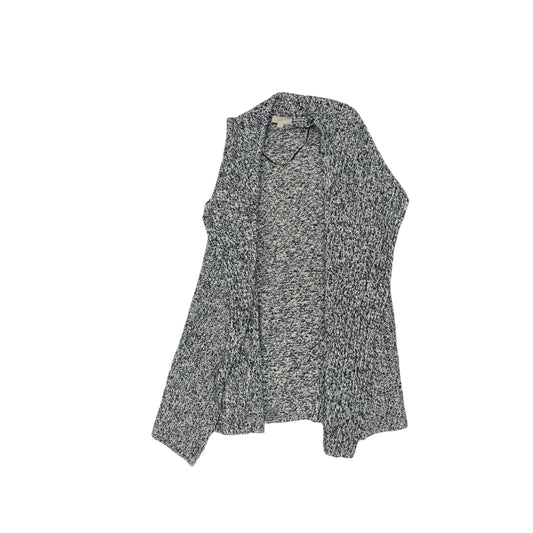 Vest Sweater By Loft In Blue, Size:M