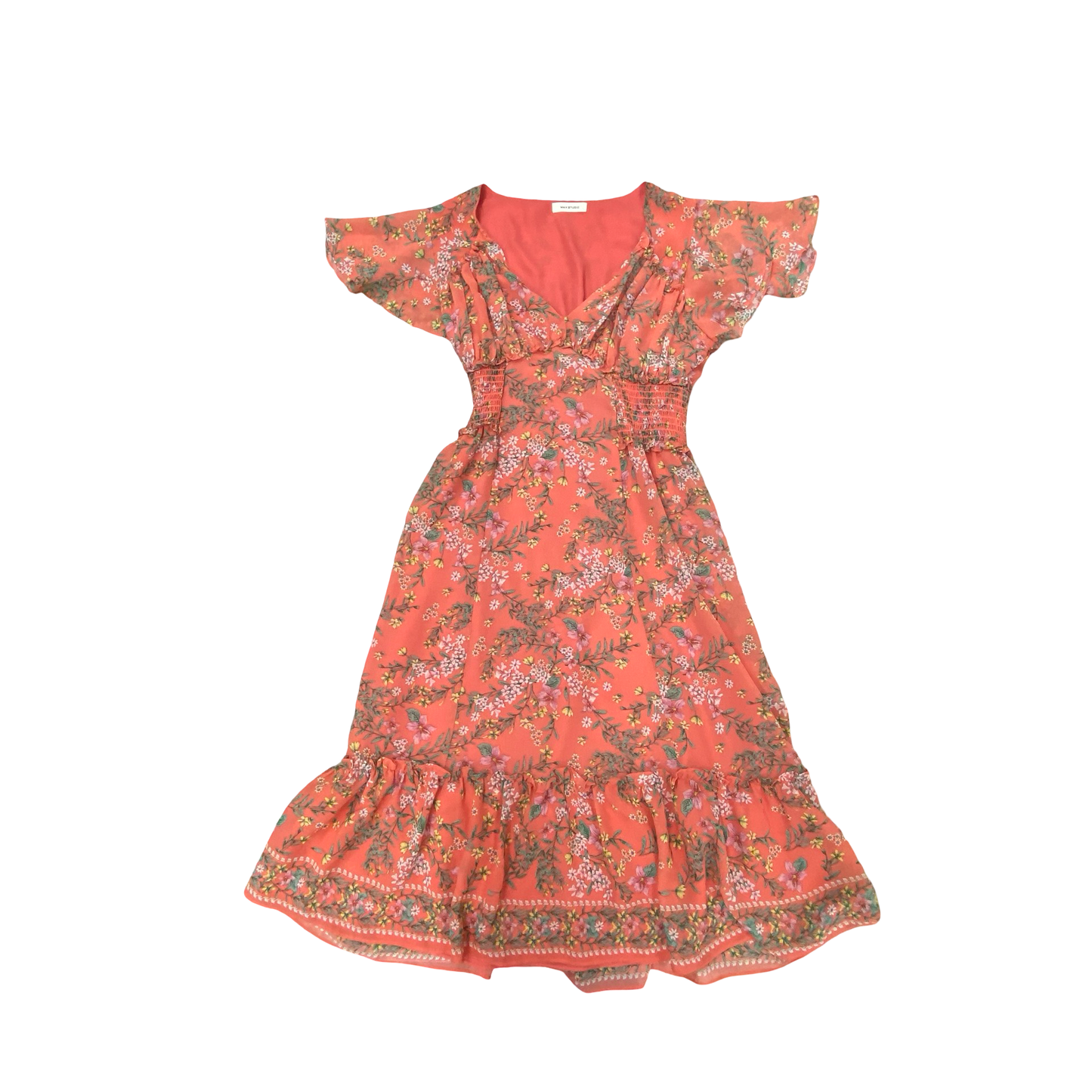 Dress Casual Midi By Max Studio In Multi, Size:S