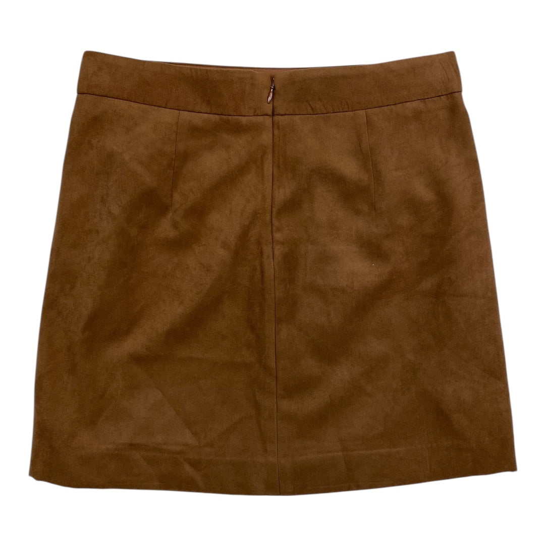 Skirt Mini & Short By J. Crew In Brown, Size:6