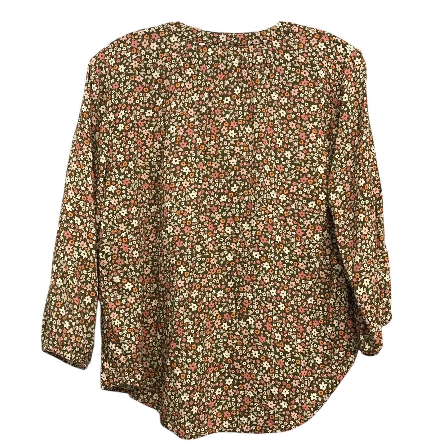 TOP LS by SONOMA in FLORAL PRINT, Size:MP