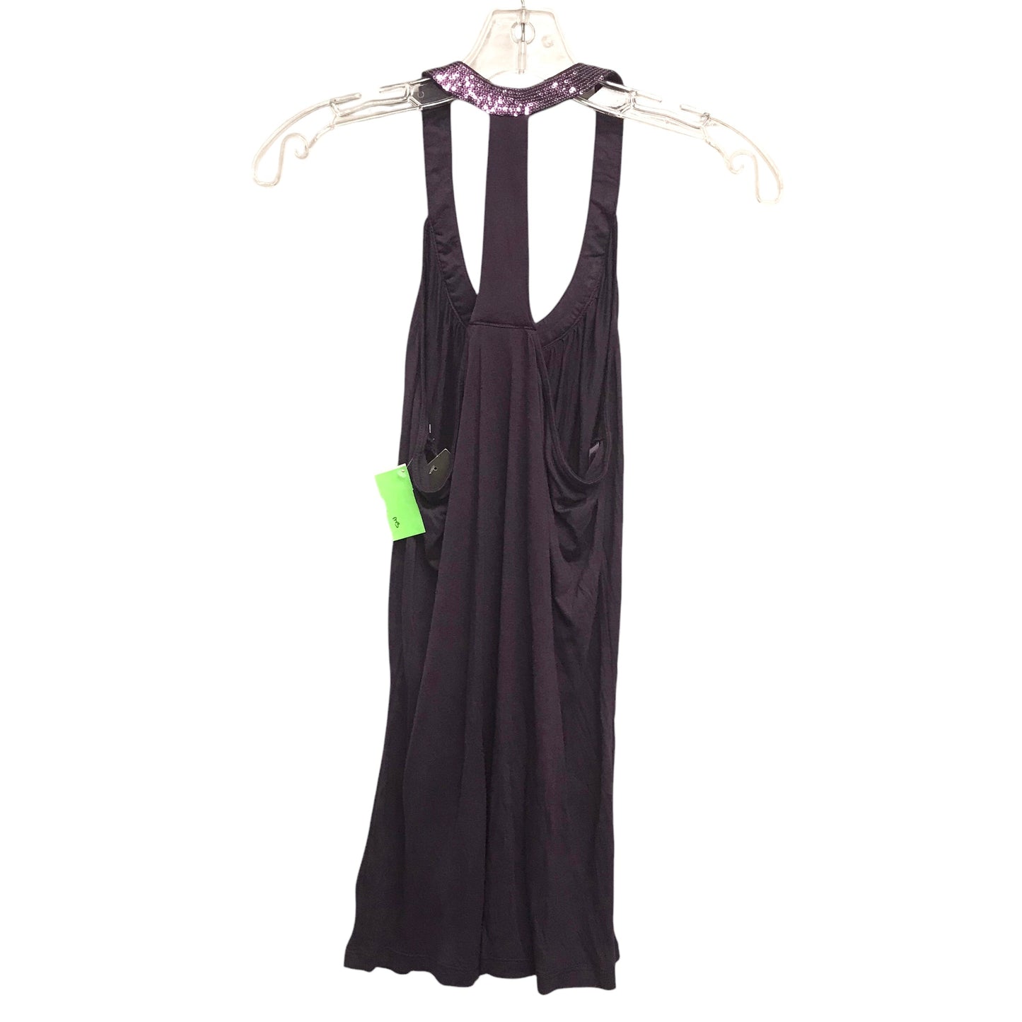 Top Sleeveless By Mossimo In Purple, Size:L