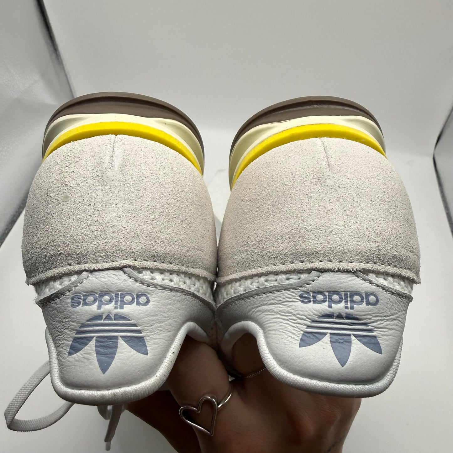 Shoes Athletic By Adidas In Grey, Size: 11