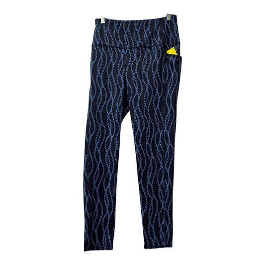 Athletic Leggings By Chicos In Blue, Size:L