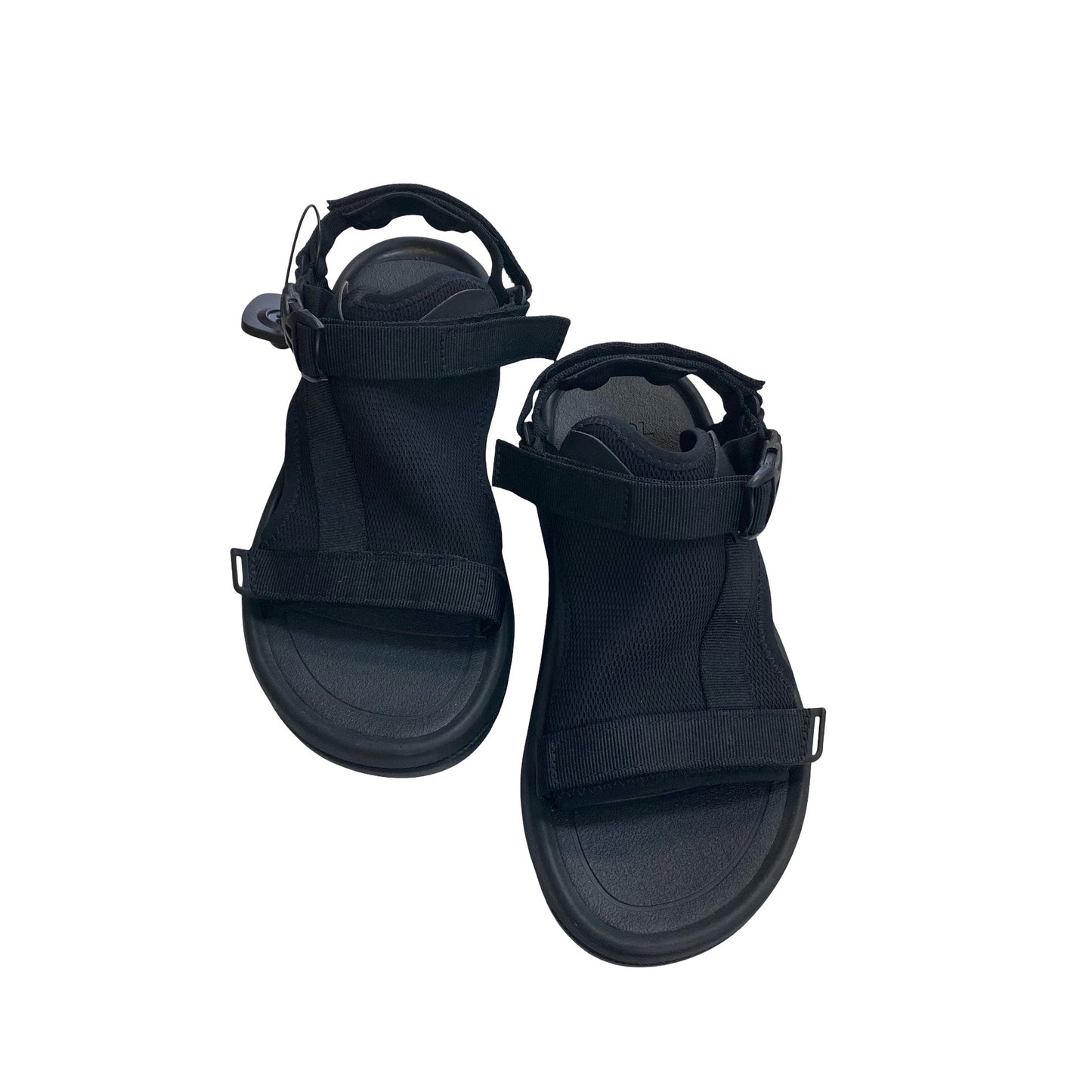 Sandals Heels Platform By Teva In Black, Size:11