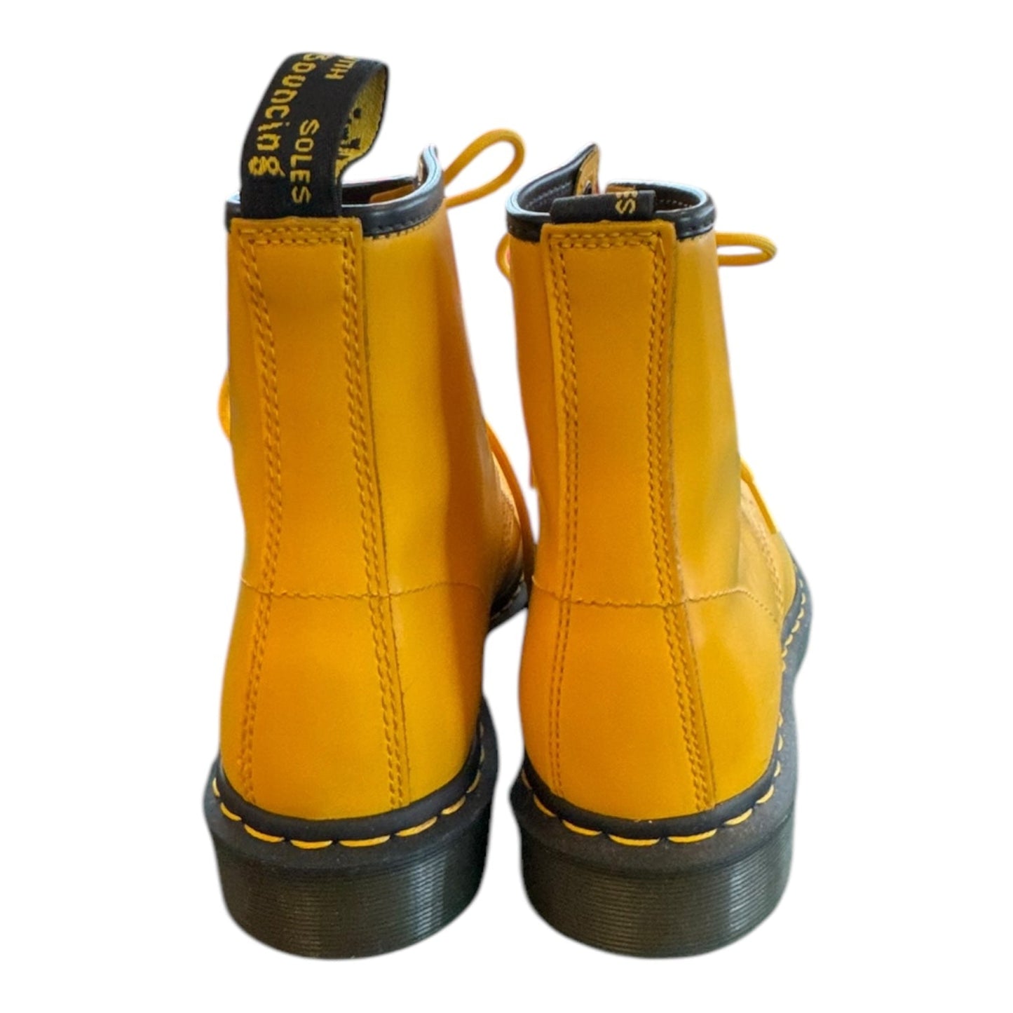 Boots Designer By Dr Martens In Yellow, Size:10