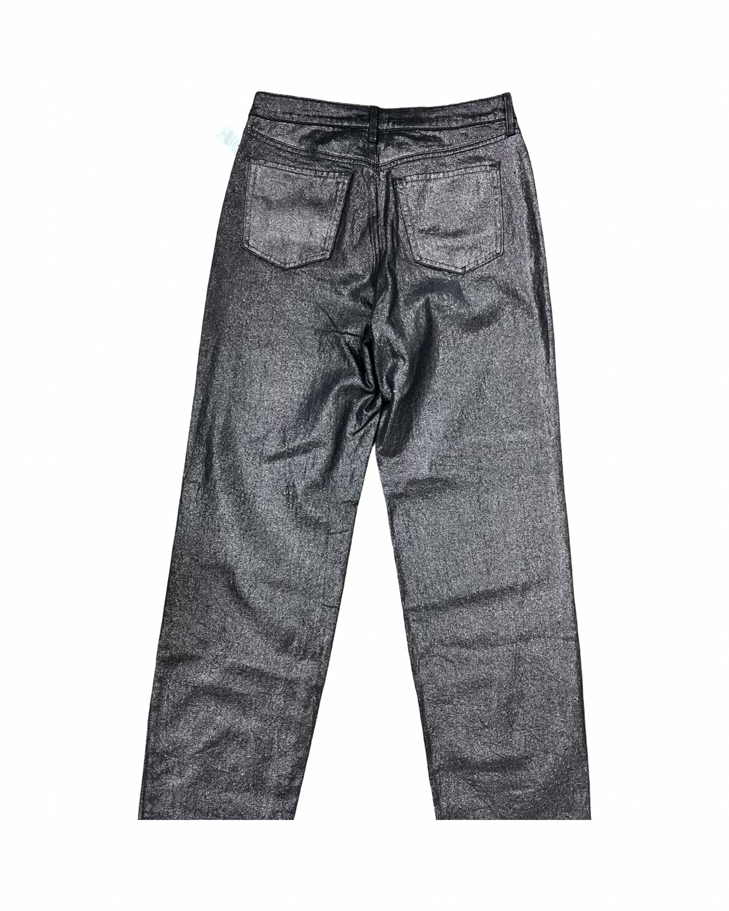 Jeans Straight By Old Navy In Black & Gold, Size:10L