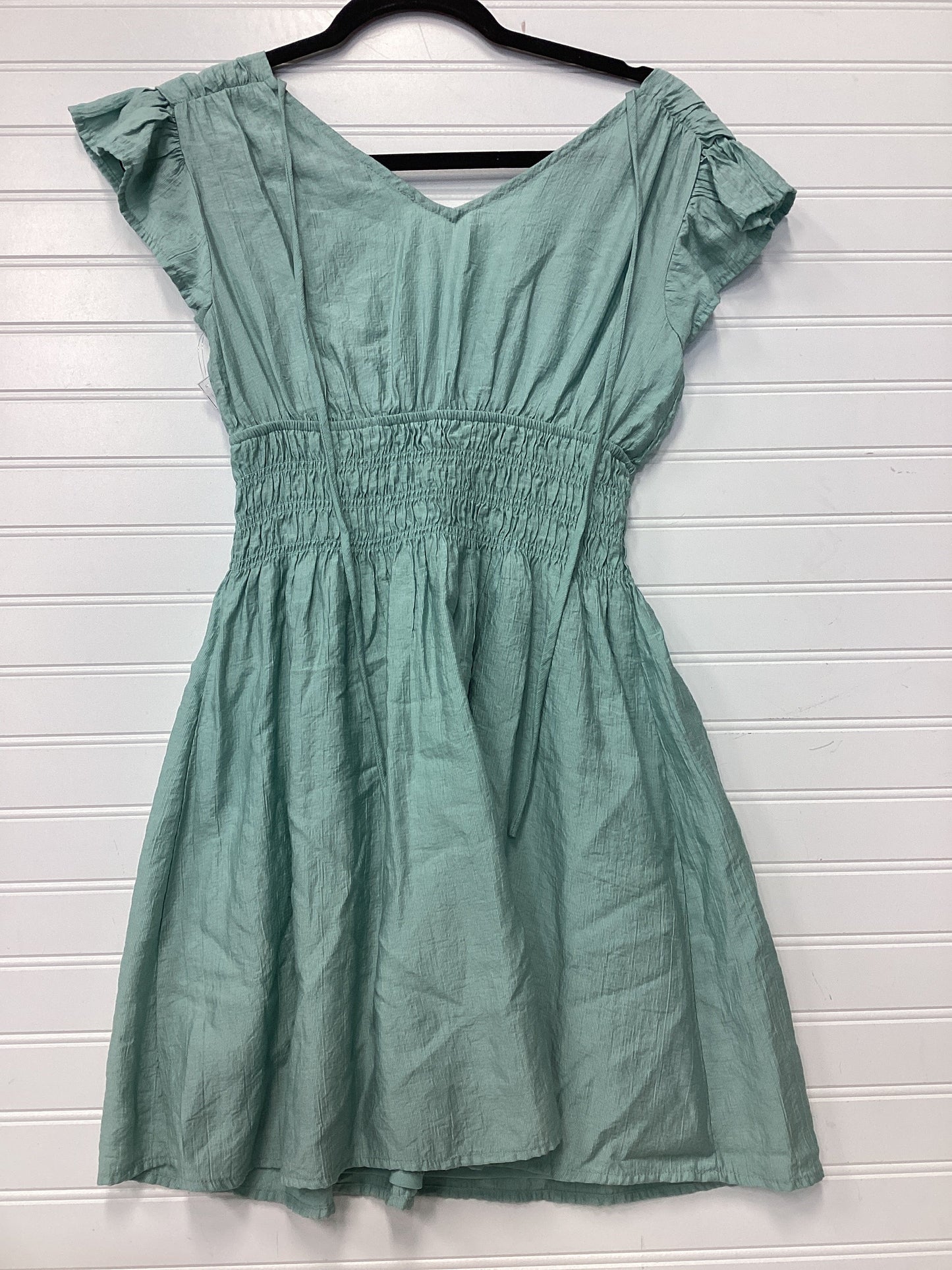 Dress Casual Short By Blu Pepper In Blue, Size:S