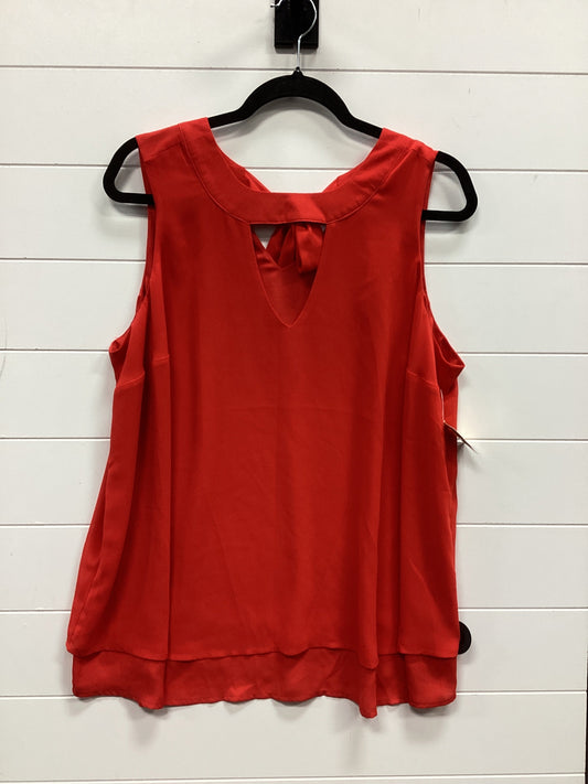 Top Sleeveless By Torrid In Red, Size:Xl