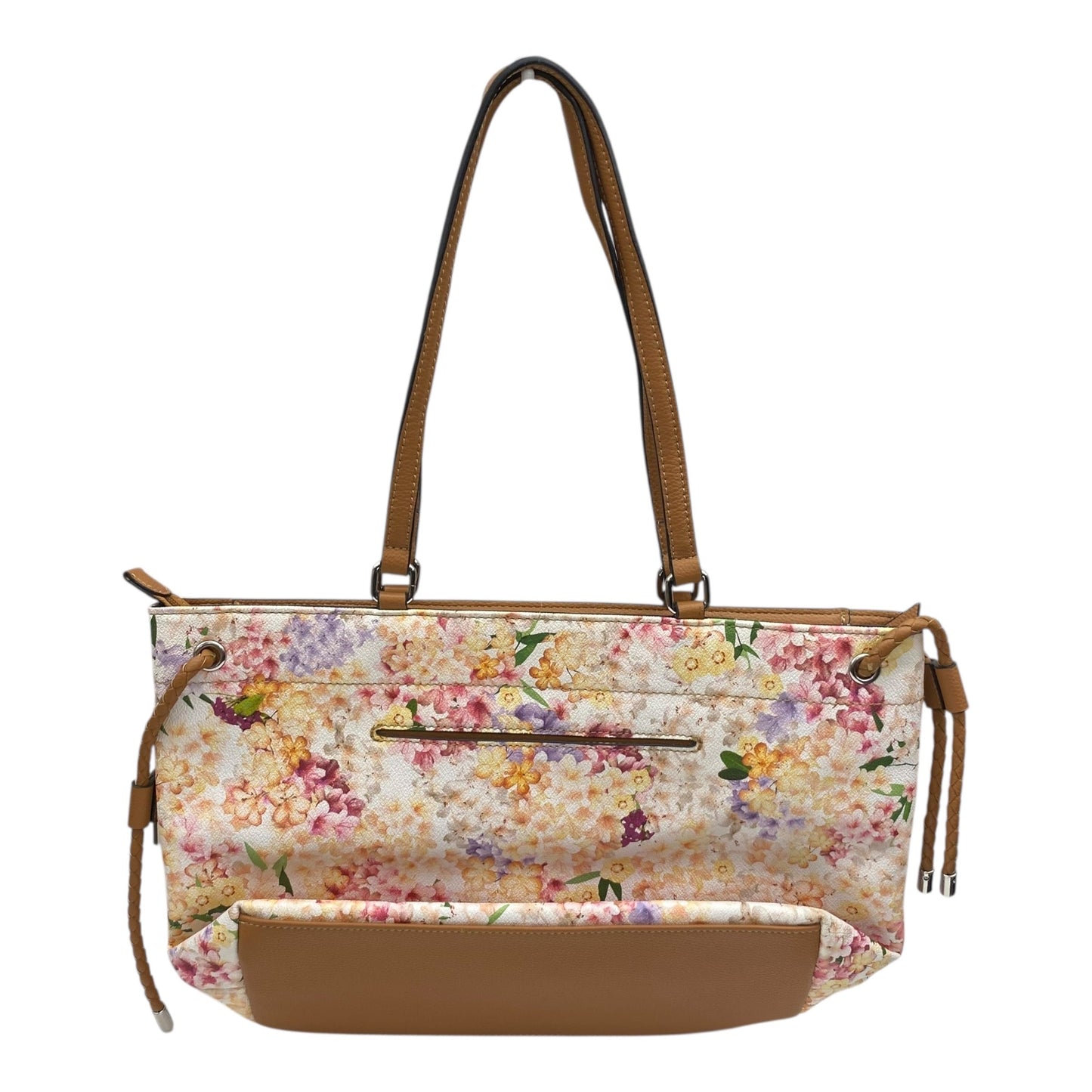 Handbag By Dana Buchman In Floral Print, Size:Medium