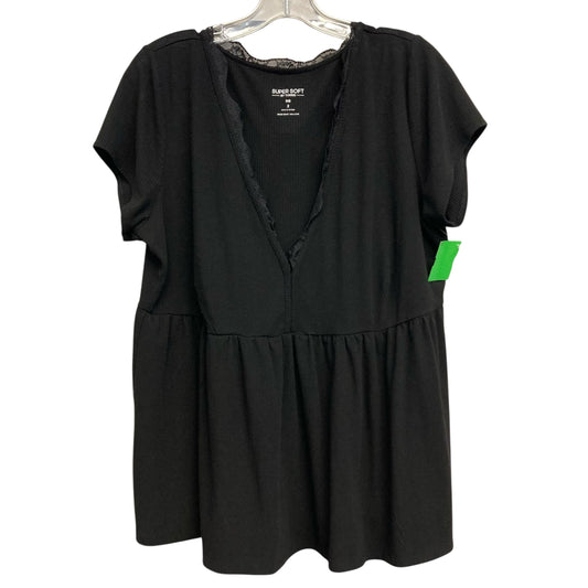 Top Ss By Torrid In Black, Size:2X